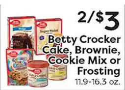 Rich's Fresh Market Betty Crocker Cake, Brownie, Cookie Mix or Frosting offer