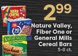 Rich's Fresh Market Nature Valley, Fiber One or General Mills Cereal Bars offer