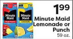 Rich's Fresh Market Minute Maid Lemonade or Punch offer