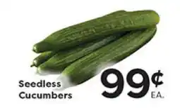 Rich's Fresh Market Seedless Cucumbers offer