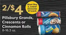 Rich's Fresh Market Pillsbury Grands, Crescents or Cinnamon Rolls offer