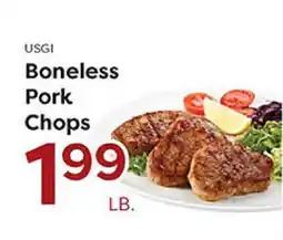 Rich's Fresh Market USGI Boneless Pork Chops offer