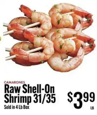 Jons International Raw Shell-On Shrimp offer