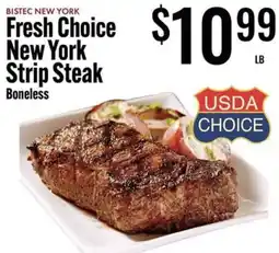 Jons International Fresh Choice New York Strip Steak offer