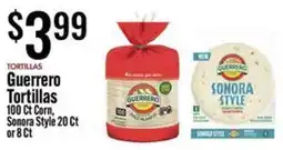 Jons International Guerrero Tortillas offer