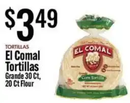 Jons International El Comal Tortillas Grande offer