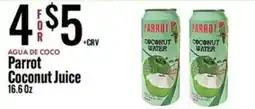 Jons International Parrot Coconut Juice offer