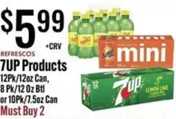 Jons International 7UP Products offer