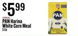 Jons International PAN Harina White Corn Meal offer