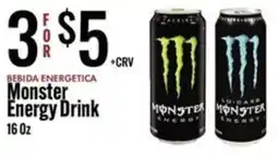 Jons International Monster Energy Drink offer