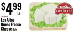 Jons International Los Altos Queso Fresco Cheese offer
