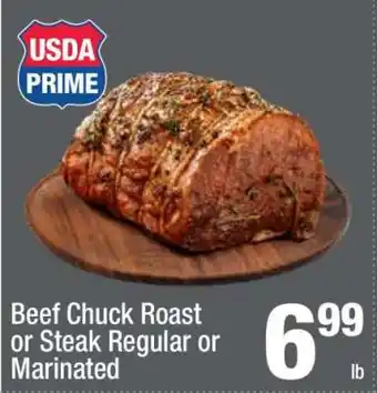 Super King Markets Beef Chuck Roast or Steak offer