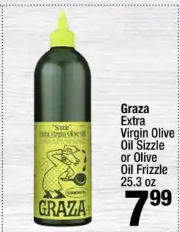 Super King Markets Graza Extra Virgin Olive Oil Sizzle or Olive Oil Frizzle offer