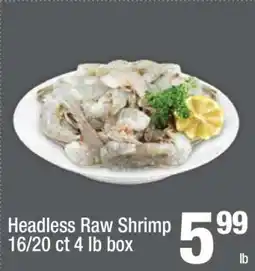 Super King Markets Headless Raw Shrimp offer