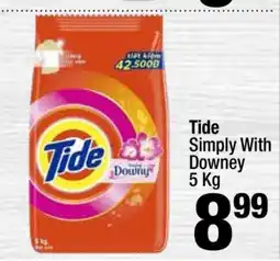 Super King Markets Tide Simply With Downey 5 Kg offer