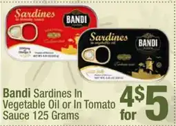 Super King Markets Bandi Sardines offer