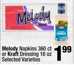 Super King Markets Kraft Dressing 16 oz offer