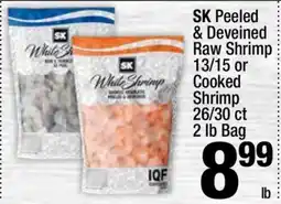 Super King Markets SK Peeled & Deveined Raw Shrimp offer