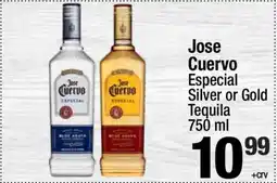 Super King Markets Jose Cuervo Especial Silver or Gold Tequila 750 ml offer