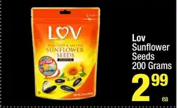 Super King Markets Lov Sunflower Seeds 200 Grams offer