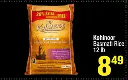 Super King Markets Kohinoor Basmati Rice 12 lb offer