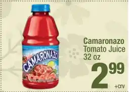 Super King Markets Camaronazo Tomato Juice 32 oz offer