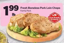 Save a Lot Fresh Boneless Pork Loin Chops offer