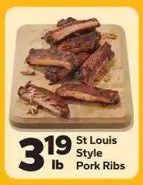 Save a Lot St. Louis Style Pork Ribs offer