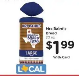 Kroger Mrs Baird's Bread offer