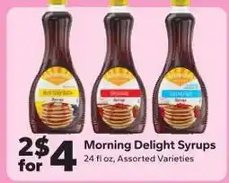 Save a Lot Morning Delight Syrups offer