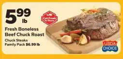 Save a Lot Fresh Boneless Beef Chuck Roast offer