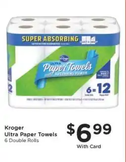 Kroger Kroger Ultra Paper Towels offer