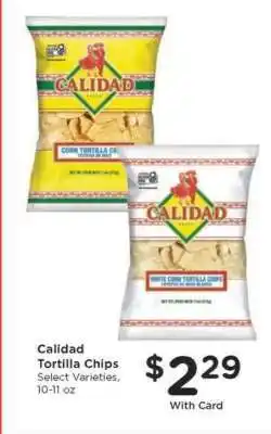 Kroger Calidad Tortilla Chips offer