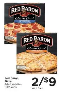 Kroger Red Baron Pizza offer