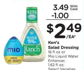 Kroger Ken's Salad Dressing offer