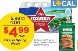 Kroger Ozarka Spring Water offer