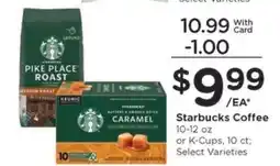 Kroger Starbucks Coffee offer