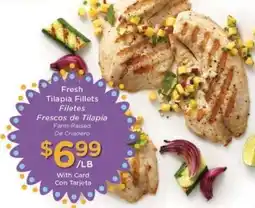 Kroger Fresh Tilapia Fillets offer