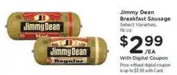 Kroger Jimmy Dean Breakfast Sausage offer