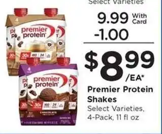 Kroger Premier Protein Shakes offer