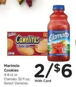 Kroger Marinela Cookies or Clamato offer