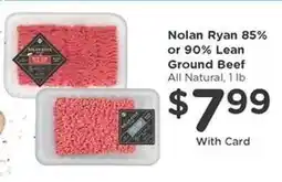 Kroger Nolan Ryan Ground Beef offer