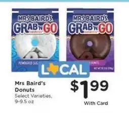 Kroger Mrs Baird's Donuts offer