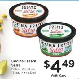 Kroger Cocina Fresca Salsa offer