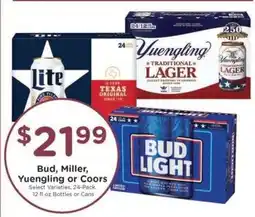 Kroger Bud, Miller, Yuengling or Coors offer