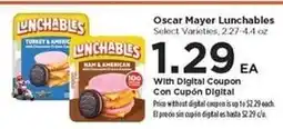 Food 4 Less Oscar Mayer Lunchables offer