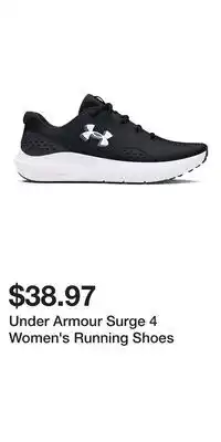 Kohl's Under Armour Surge 4 Women's Running Shoes offer