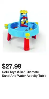 Kohl's Dolu Toys 3-In-1 Ultimate Sand And Water Activity Table offer