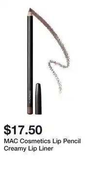 Kohl's MAC Cosmetics Lip Pencil Creamy Lip Liner offer