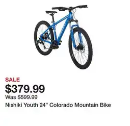 Dick's Sporting Goods Nishiki Youth 24 Colorado Mountain Bike offer